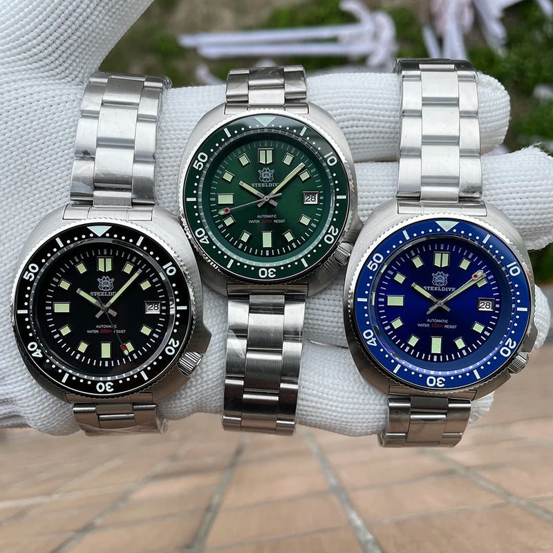 Relogio Steeldive Sapphire Diver